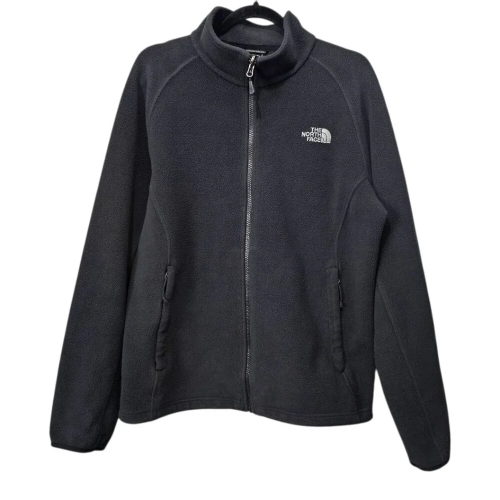 The North Face Men's Fleece Full Zip Black Active Jacket Size M